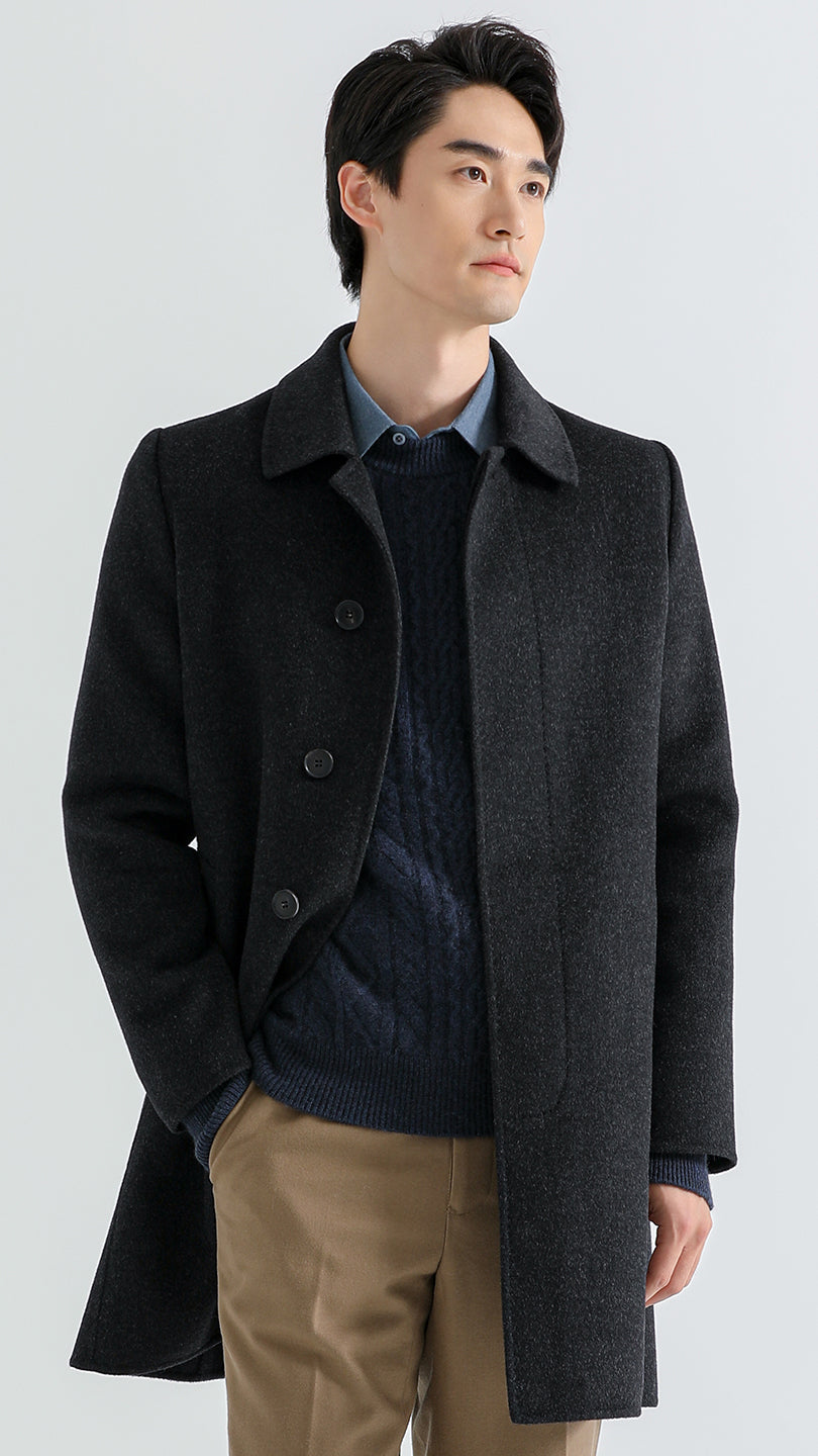 ジャケット・アウター Skookum NO COLLAR LONG COAT 38 Skookum NO COLLAR LONG COAT 38 - メルカリ