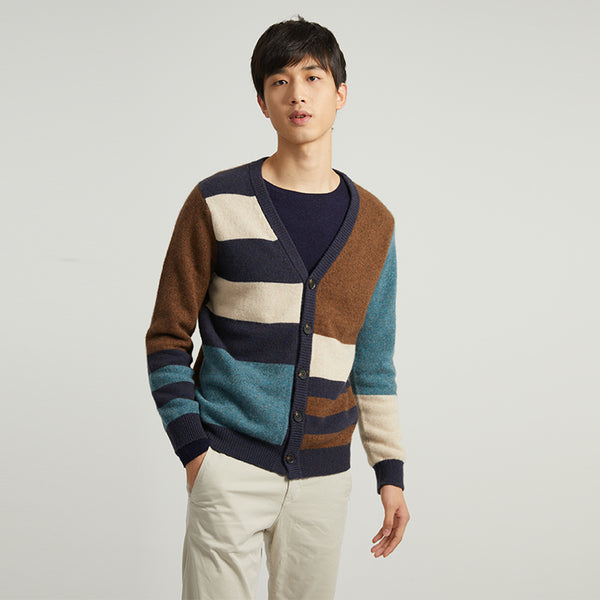 Polar Journey Men's Knitted Cardigan