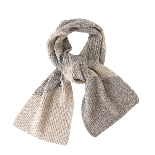 Above Land Jacquard Yak Wool Scarf