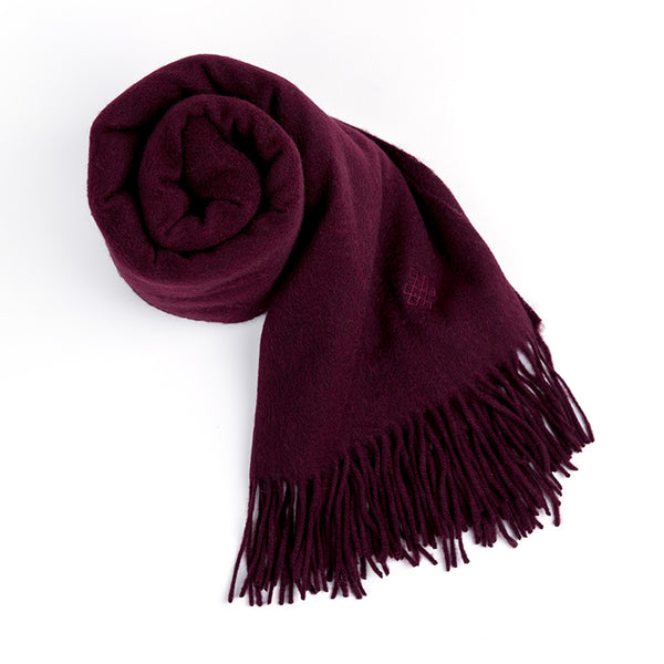 Serene Scarf (Cranberry)