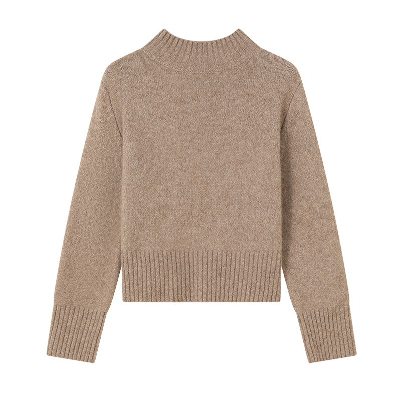 ★韓国人気★LOOKPLE★LOOK NINEWOOD WOOL CHECK SWEATSHIRT Shokay Yak Knit Sweater – Sustainable Luxury – SHOKAY