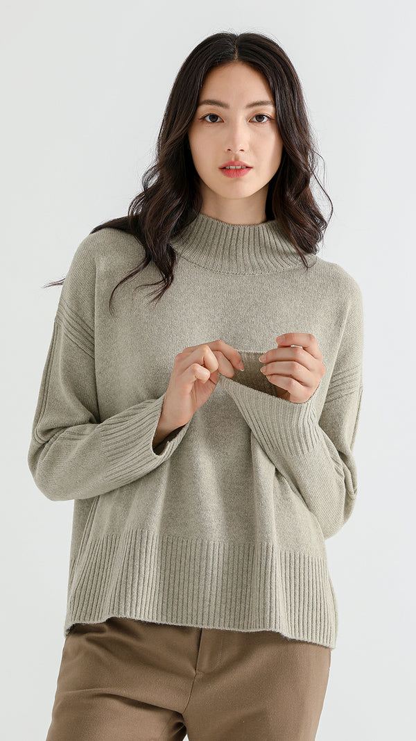 Above Land Crew-neck Sweater