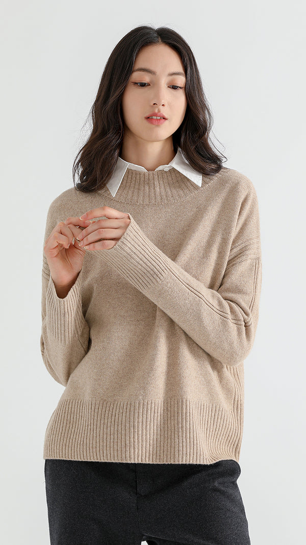 Above Land Crew-neck Sweater