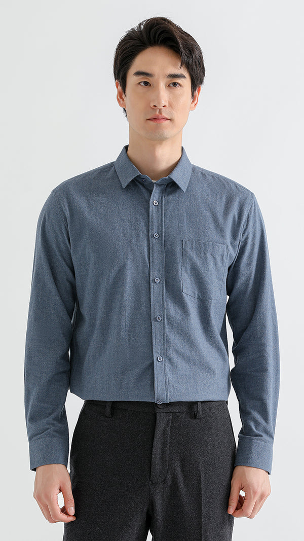 Shoton Men's Brushed Twill Shirt