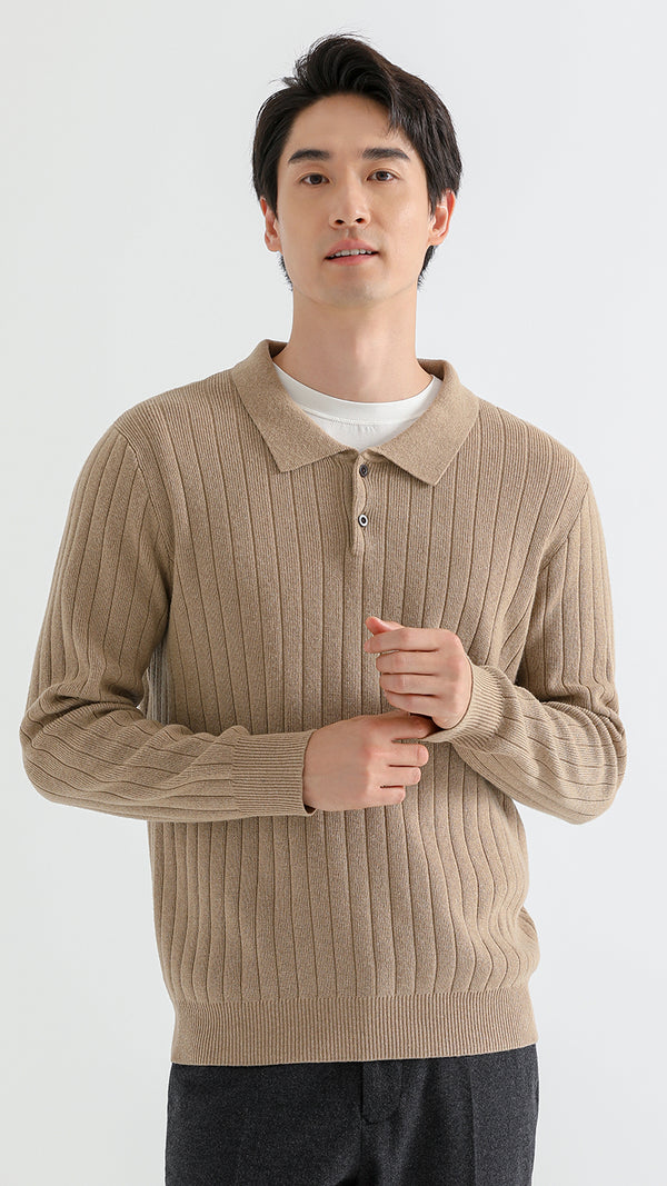 Classic Polo Sweater